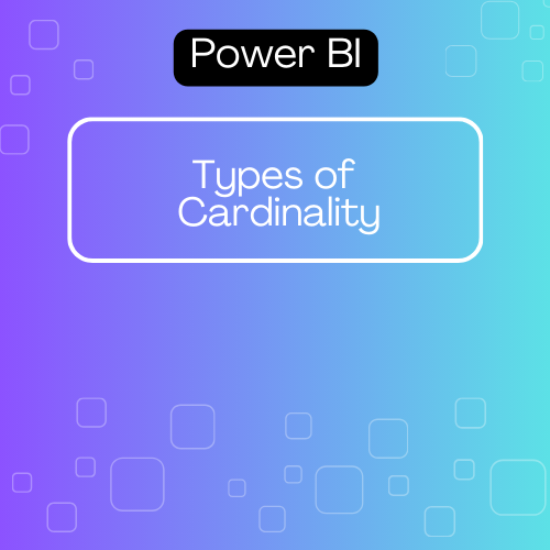 Types of Cardinality