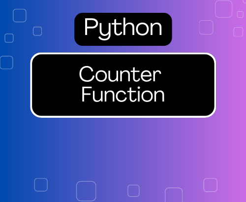 Counter Function in Python