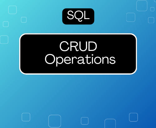 Crud Operations in SQL