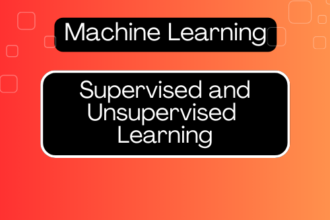 Supervised and Unsupervised Learning