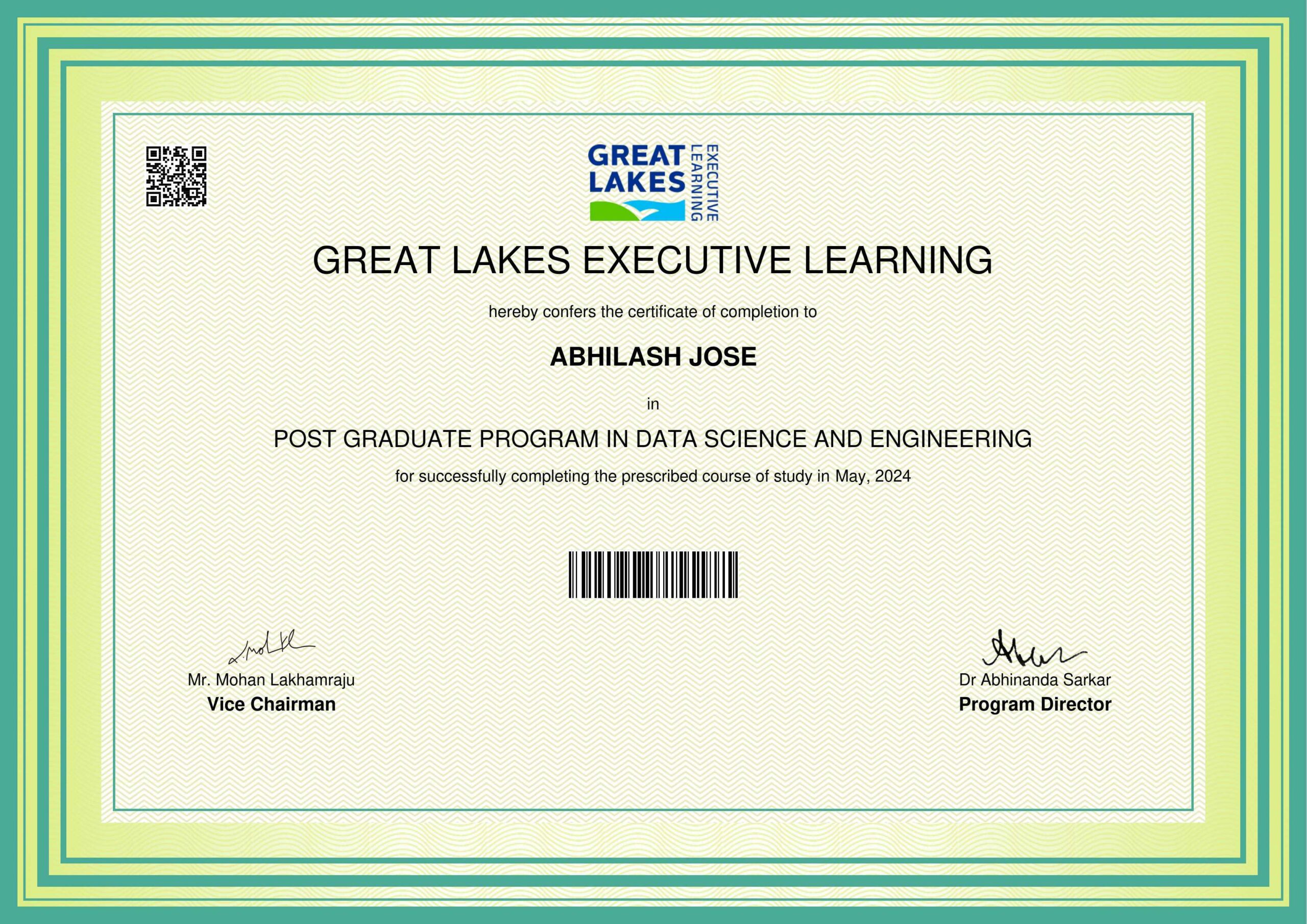 PGP in Data Science